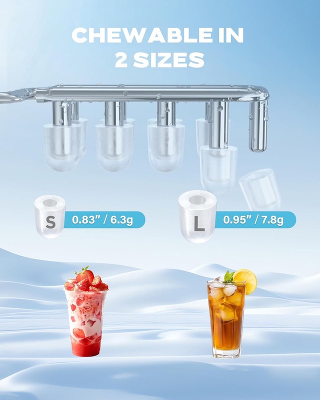 NEW Ecozy Ice Machine Countertop Portable - photo 3