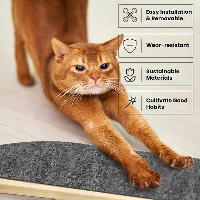 NEW Cat Scratcher Post for Indoor Cats - Floor or Wall Mounted - photo 4