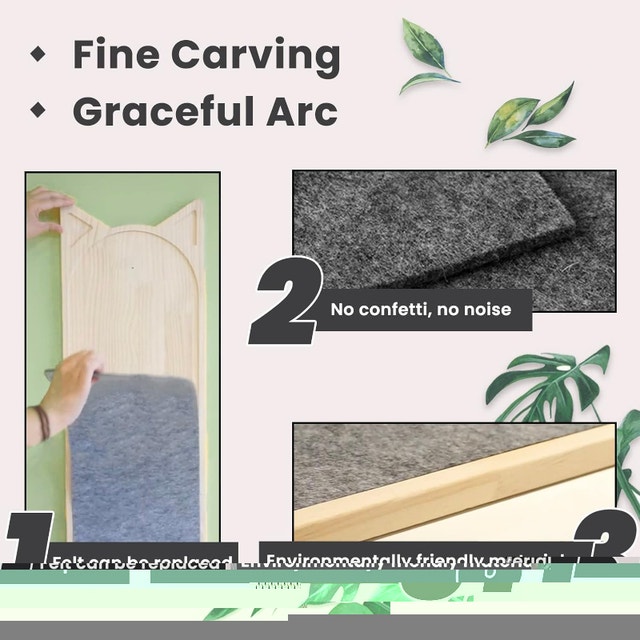 NEW Cat Scratcher Post for Indoor Cats - Floor or Wall Mounted - photo 5