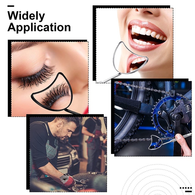 NEW Half Moon Detachable Eyelash Extension Mirror - photo 4