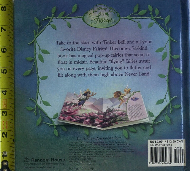 Disney Fairies in Flight Pop Up Book - photo 2