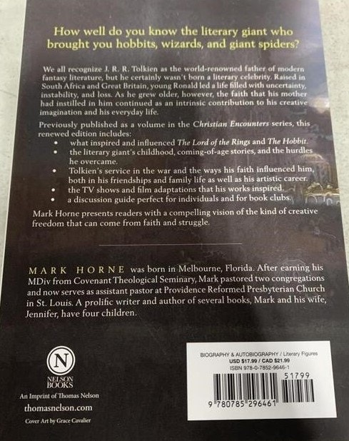 NEW J. R. R. Tolkien The Mind Behind the Rings Book - photo 2