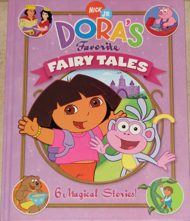 Dora's Favorite Fairy Tales 6 Magical Stories Large Hard Book