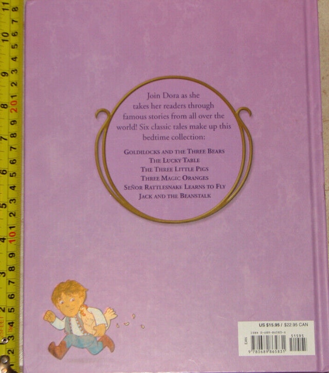 Dora's Favorite Fairy Tales 6 Magical Stories Large Hard Book - photo 2