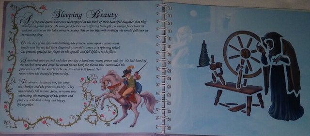 5 Classic Princess Fairytales Stencil Hard Cover Book - photo 3