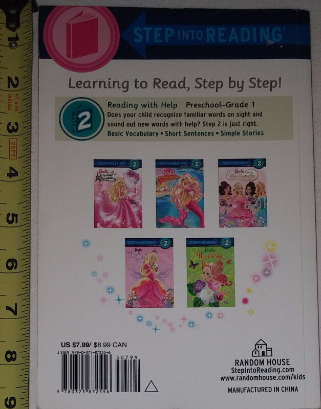 Qty 2 x Barbie Fairytale Collection - 5 in 1 Stories Book - photo 2
