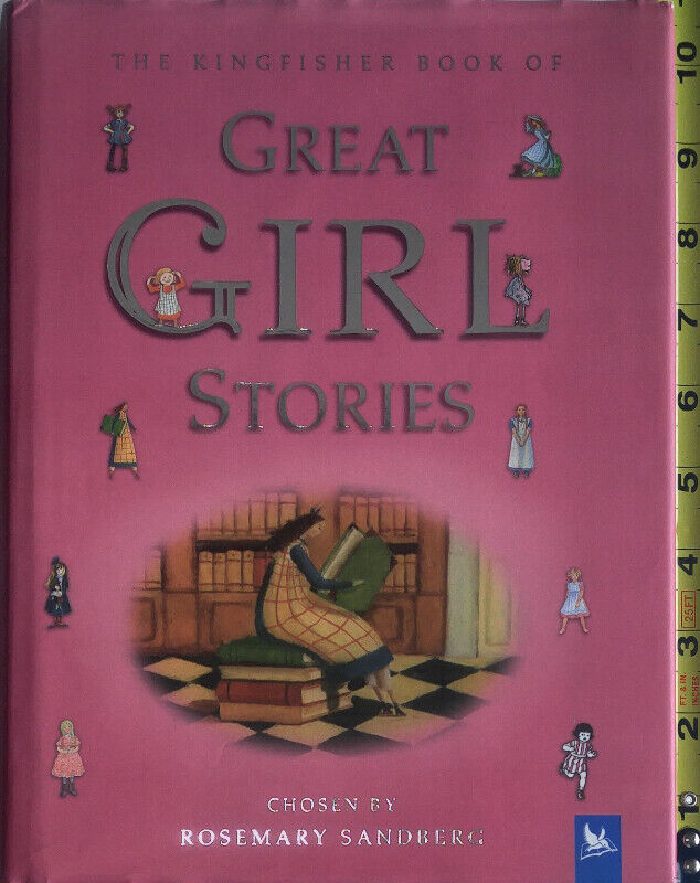 Kingfisher Great Girl Stories w/ Slip Cover & Bookmark Hard Book