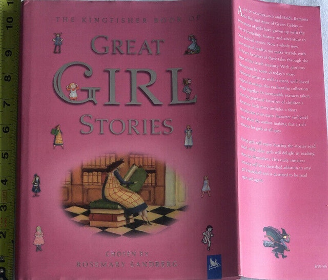 Kingfisher Great Girl Stories w/ Slip Cover & Bookmark Hard Book - photo 2