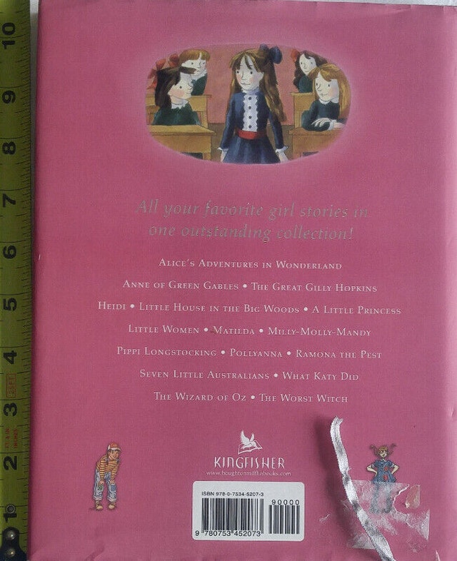 Kingfisher Great Girl Stories w/ Slip Cover & Bookmark Hard Book - photo 4