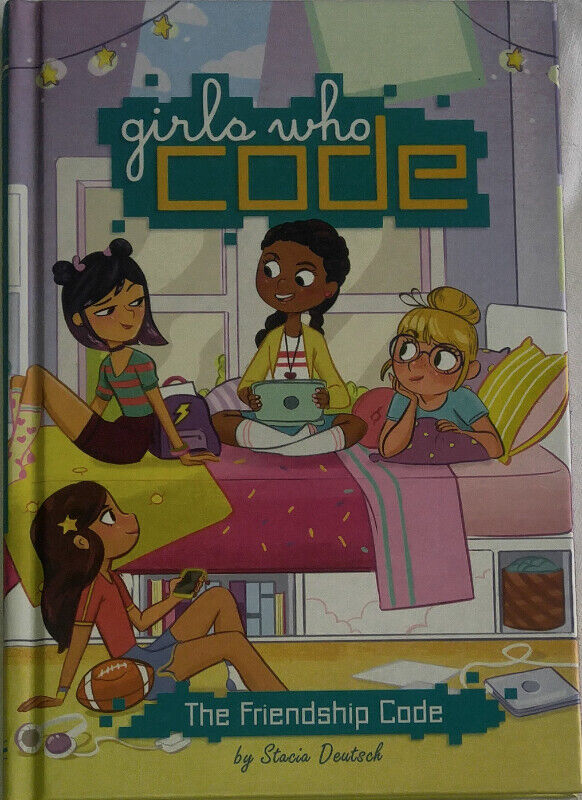 Girls Who Code The Friendship Code Hard Cover Book
