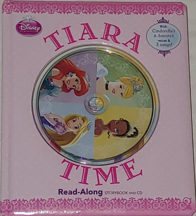 Disney's Tiara Time Read-Along Book & CD