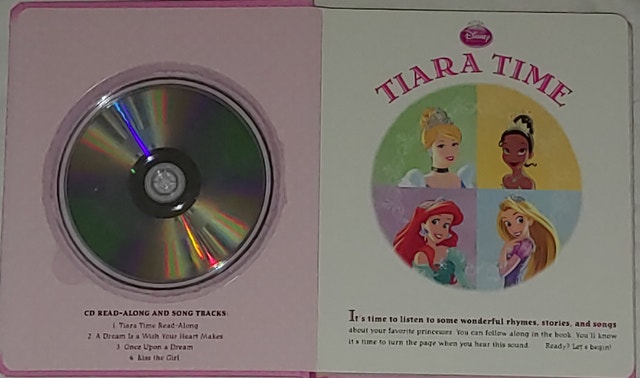 Disney's Tiara Time Read-Along Book & CD - photo 2