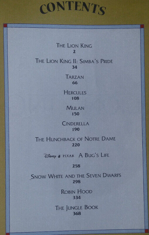 Disney Beloved Tales Hard Cover Book - photo 3