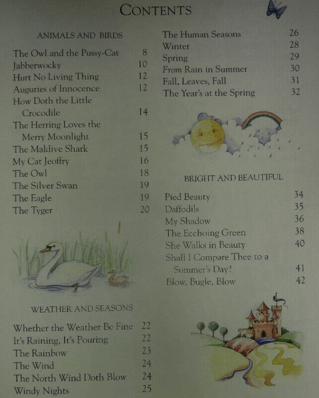 The Children's Classic Poetry Collection Hard Cover Book - photo 3