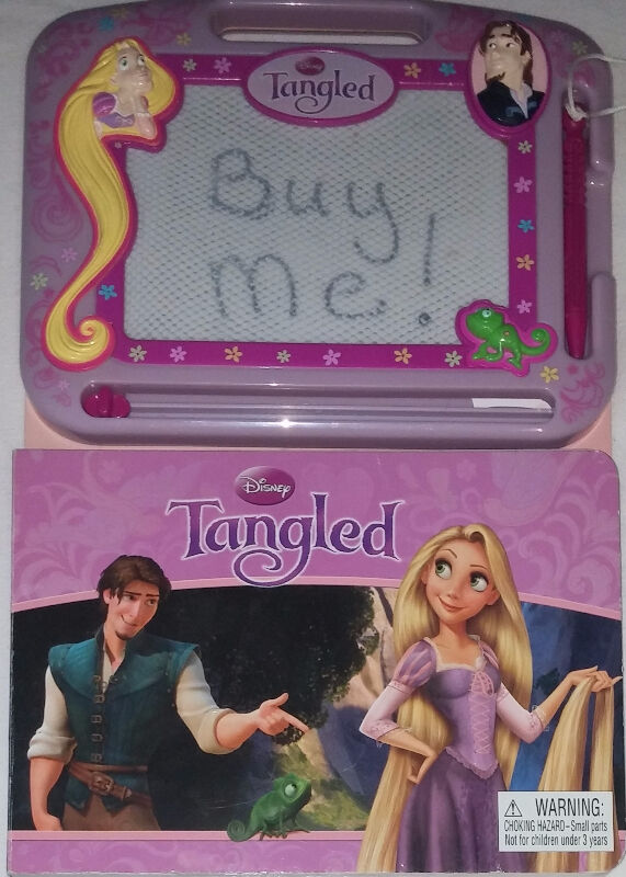 Tangled Rapunzel BOARD Book & Sketcher