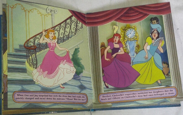 Cinderella Dreams Come True Picture Window Hard Cover Book - photo 2