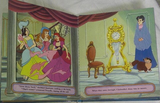 Cinderella Dreams Come True Picture Window Hard Cover Book - photo 3
