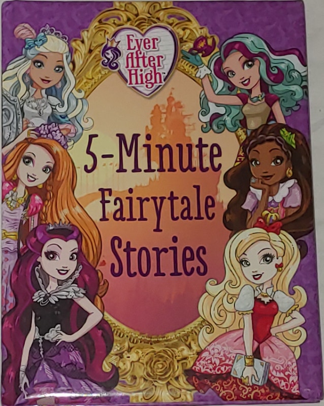Ever After High 5-Minute Fairytale Stories Hard Cover Book
