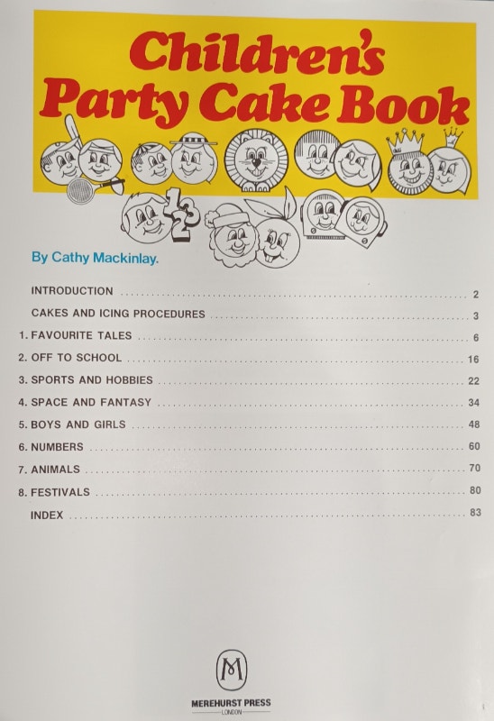 Children's Party Cake Hard Cover Book - photo 2