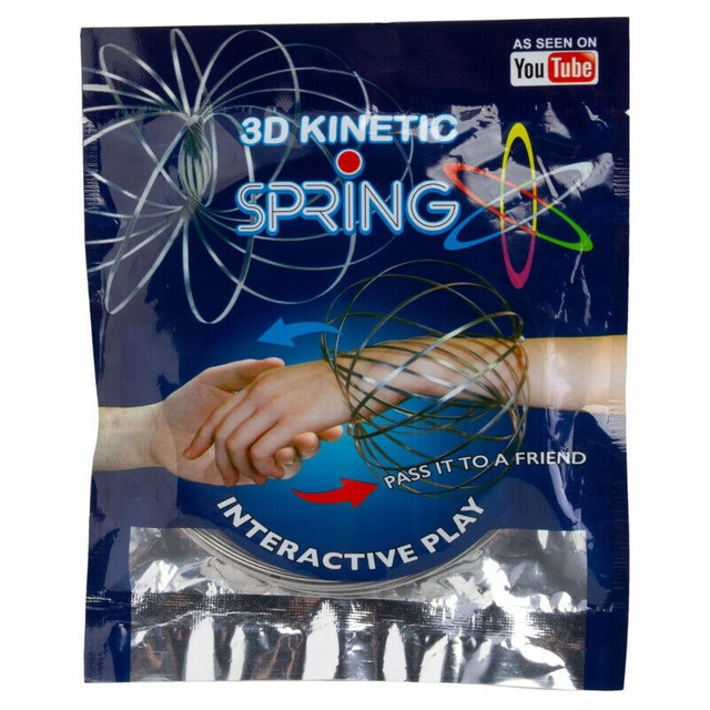 NEW 3D Kinetic Spring Toy - Interactive Motion Science Fun Play