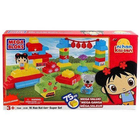 Mega Bloks Ni Hao Kai-Lan 75 Piece Sets (Qty 2)