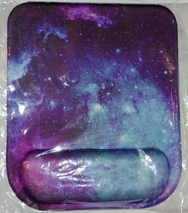 NEW Wrist Rest Gel Mouse Pad - Nebula Galaxy