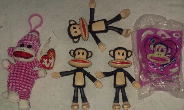 Paul Frank Toys & Cheeks TY Monkey Clip