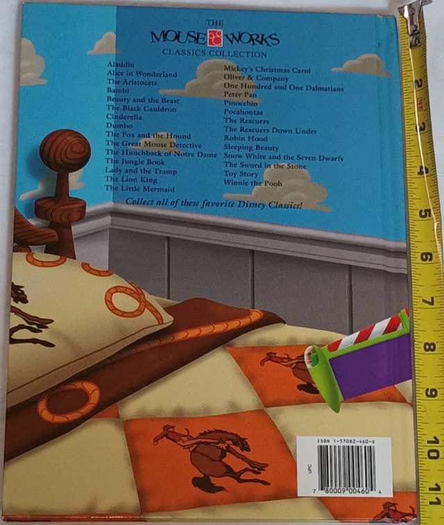 Disney's Toy Story Large HARD Cover Book - photo 2
