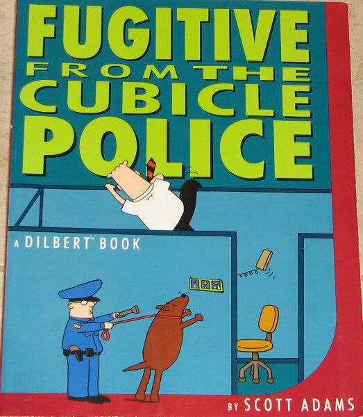 Dilbert Fugitive from the Cubicle Police Comic Book Scott Adams