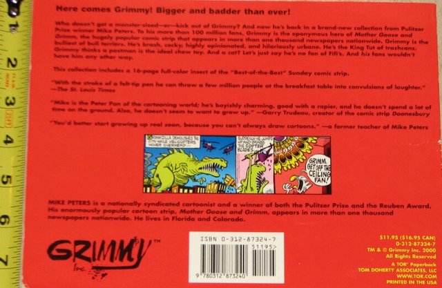Grimmy The Revenge of Grimmzilla Comic Book - photo 2