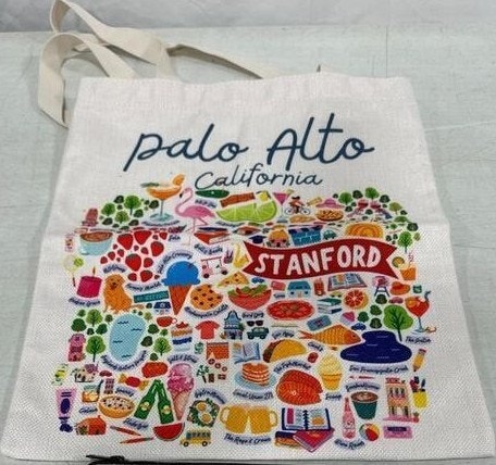 NEW WZMPA California Palo Alto Stanford Travel Tote Bag - photo 4