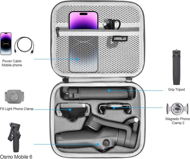 STARTRC Osmo Mobile 6 Case - Waterproof Portable Storage - photo 2