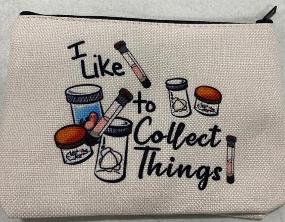 NEW WCGXKO "I Like to Collect Things" Cosmetic Bag - photo 5