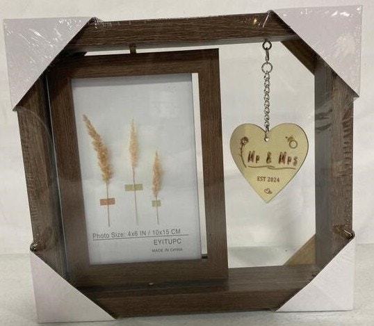 Mr and Mrs EST 2024 Rotating Picture Frame - photo 5