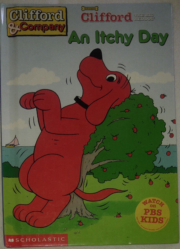 Clifford Big Red Dog An Itchy Day Hard Cover Book