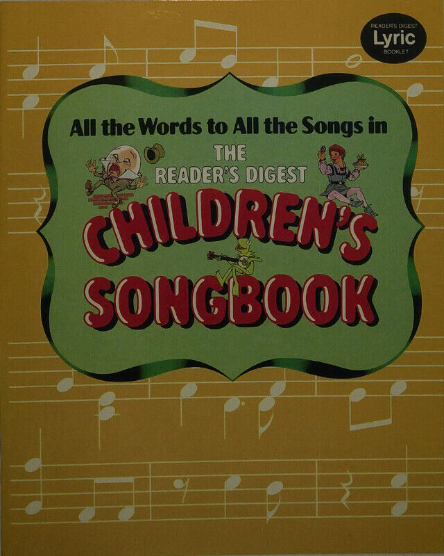 Reader's Digest Children's Songbook - All Time Family Favorites - photo 3