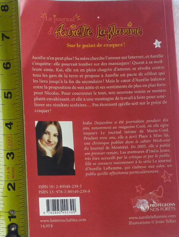 Le Journal Aurelie Laflamme Livre - French Book - photo 2