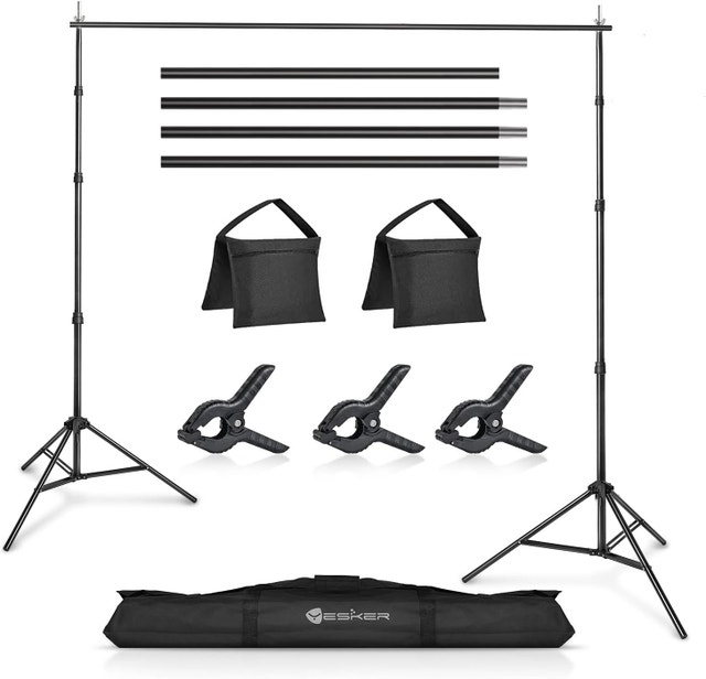 Yesker 10 X 10 ft Photo Video Studio Background Support Stand