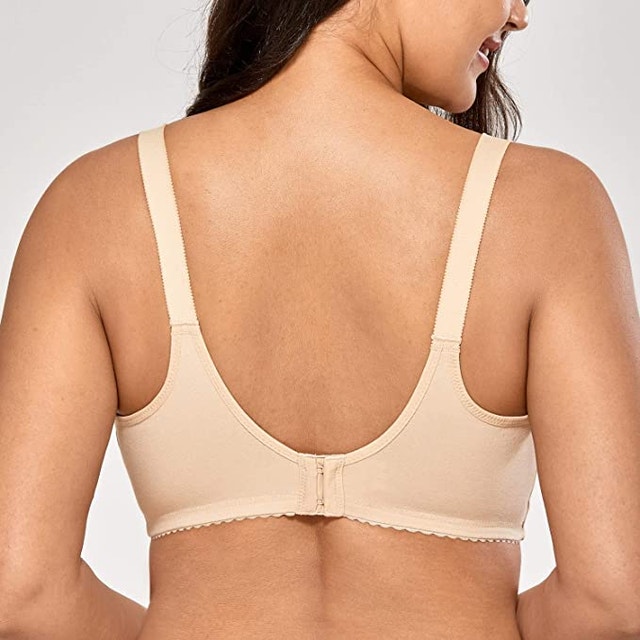 NEW UK 38I Gratlin Women's Cotton Wirefree Maternity Nursing Bra - photo 2