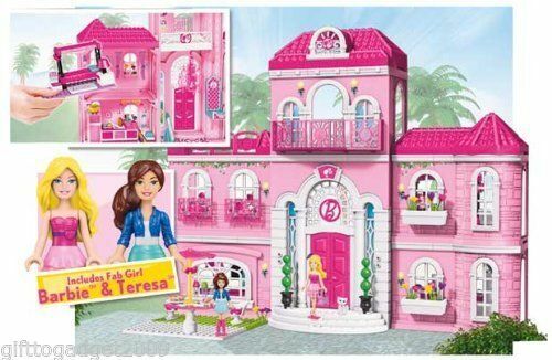 4 Barbie Mega Bloks Sets: Mansion, Horse, Boutique, Castle - photo 3