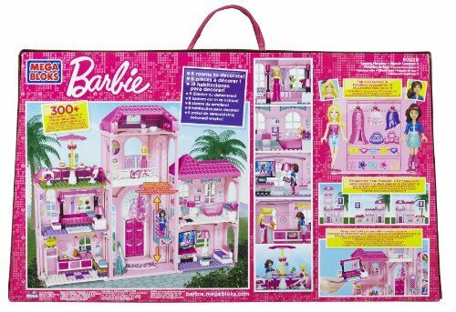 4 Barbie Mega Bloks Sets: Mansion, Horse, Boutique, Castle - photo 4