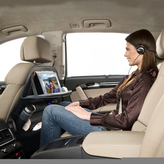 Car Back Seat Organizer with Foldable Tray - photo 5