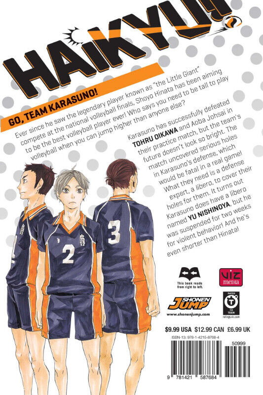 NEW Haikyuu Anime Book #3 English Manga - Never Opened - photo 2