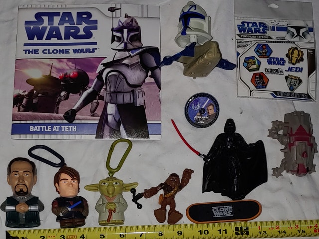 3 Sets x 10 Star Wars Toys Figures & Book - photo 2