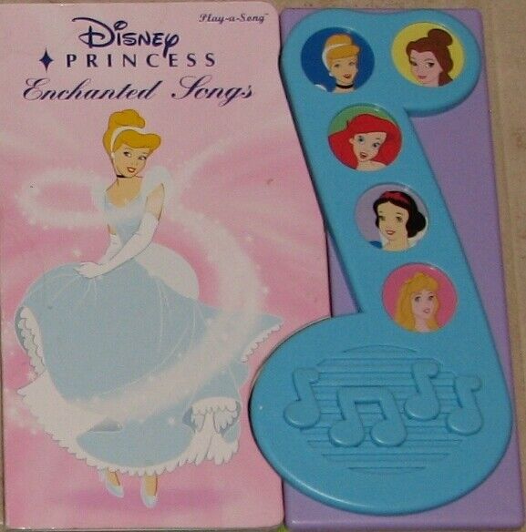 Disney Princess Enchanted Songs Play A Song Musical BOARD Book