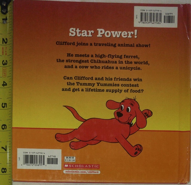 Clifford Really Big Movie Amazing Animals Hard Cover Book - photo 2