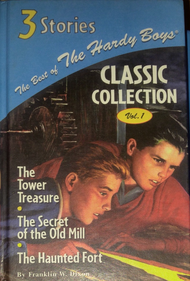 Vintage The Hardy Boys Hard Cover Books