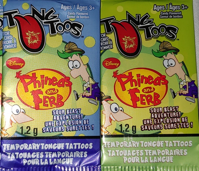 Phineas and Ferb Valentine Book, Tattoos, Cards & Toy - photo 2