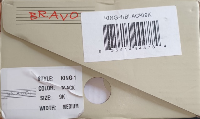 NEW Boys 9K Black BRAVO Lace Up Dress Shoe KING-1KID Oxford - photo 2