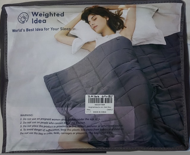 NEW Weighted Idea Cooling Blanket Queen 60"x80" 20lbs - photo 5